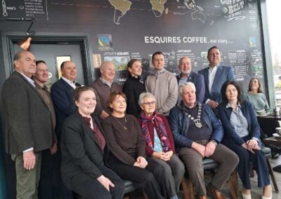 Fairtrade Launch group photo of council and steering committee