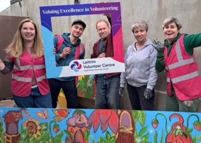 Drumshanbo Tidy Towns_Fairy Door Backdrop Murals