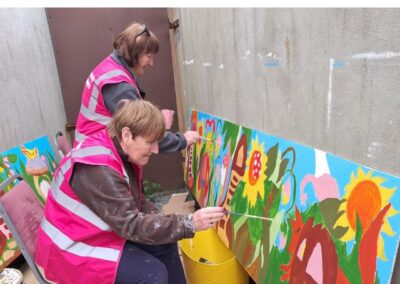 Drumshanbo Tidy Towns_Fairy Door Backdrop Murals