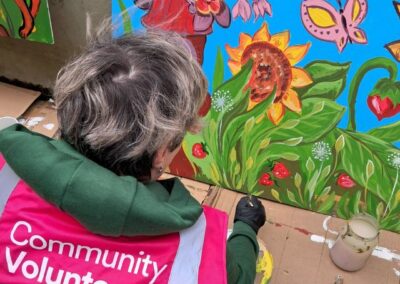 Drumshanbo Tidy Towns_Fairy Door Backdrop Murals